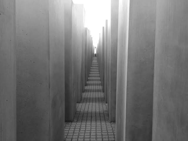 Concrete stelae of the Memorial to the Murdered Jews of Europe